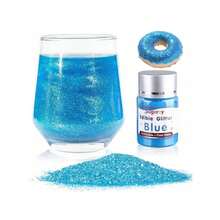 Rainbow Metallic Glitter Powder, Multi-Color Shimmer Dust For Desserts, Drinks, Cupcakes & Cookies - Multicolor - View 16