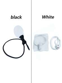 3‑In‑1 Hands‑Free Magnifying Glass,4X Magnification 3.9" Large Lens, Neck‑Hang / Desktop / Handheld Modes, Reading Magnifier For Sewing Knitting Newspaper, Practical Gift For Elderly Parents Grandparents - Multicolor - View 11