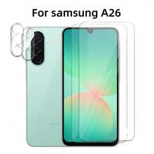 2+2件組 相容 Galaxy A57/A56/A37/A55/A35/A36/A26 高品質鋼化玻璃螢幕保護貼 + 鏡頭保護貼 防刮 無氣泡 - 無色 - 查看 9