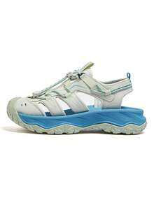 CAMEL CROWN Women's Outdoor Casual Sandals, Summer Outdoor Casual Sandals, Strappy Sandals, Waterproof Beach & Water Shoes - Gray Bean Green - View 2