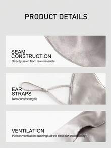 EIGIIS Ice-Silk Sun Protection Face Mask With Forehead Coverage - Lightweight Facial Shield For Outdoor Protection - A - View 3