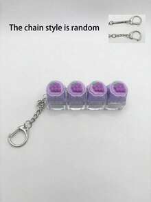 Fidget Toy Keychain - Multi-Key Press Pendant, Portable Keyboard Clicker, For Focus And Relaxation, Stress Relief Desk Toy, Ideal Gift For Adults - Color - View 10