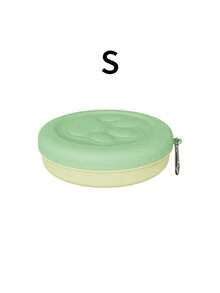 [Portable Pet Travel Bowl] 1pc Portable Pet Travel Bowl, Multi-Functional Dog & Cat Outdoor Feeding Water Bowl, Snack Box - A - View 6