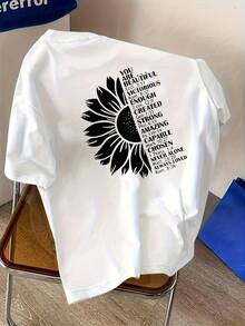 Women T-Shirts - [White] - View 2