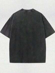 Men T-Shirts - 黑色 - 查看 2