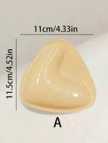 1入可重複使用雙面黏貼式胸墊 - 填充式黏貼胸墊內襯 - 適用於洋裝與泳裝的黏貼式胸墊襯墊 - 彩色 - 查看 11