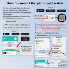 JinMiYun Unisex Smart Watch, 1.83-Inch Full Screen Touch Smart Watch With LED Light, Outdoor Sports Smart Watch, Wireless Call Answering/Music Playback/Message Notification/Multiple Sports Modes/Sedentary Reminder, Comfortable Breathable Strap, Wireless Connection For IPhone And Android Phones, Perfect Holiday Gift - View 9