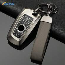 Metallic Gray Fashion TPU Car Remote Key Case Cover Shell For BMW 1 3 5 7 Series X1 X3 X4 X5 F10 F15 F16 F20 F30 F18 F25 M3 M4 E34 Accessories - a - View 10