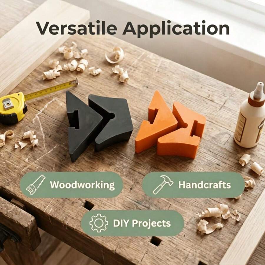 Adaptor Penjepit Sudut Baru, Penjepit Kayu Lepas Cepat, Penjepit Pengikat Sudut, Alat Penjepit Serbaguna untuk Pengerjaan Kayu dan Berbagai Proyek DIY - Berbagai gaya - View 1