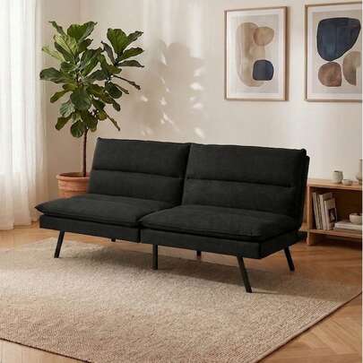 Sofá Cama Reclinable Matrimonial Easy Living Elemento, Mueble Minimalista Moderno, Optimización De Espacio Confort Premium