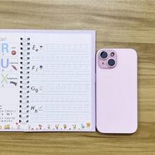 Cuaderno de práctica con ranuras, cuaderno de práctica de números, cuaderno de práctica de letras en inglés, suministros de aprendizaje de escritura matemática en inglés, creativo, reutilizable - Multicolor - Ver 3