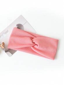 1件女用交叉華夫格多色百搭髮帶，日常戶外休閒髮飾 - 彩色 - 查看 17