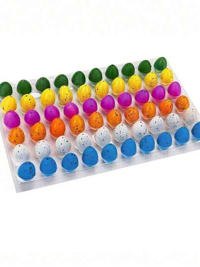 60/20/10/5pcs Colorful Growing Dinosaur Eggs, Novel Dinosaur Toys That Can Grow Bigger When Dissolved In Water [Random Colors] Party Favors, Birthday Gifts