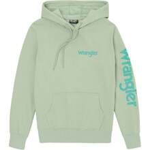Wrangler Women's Retro Logo Hoodie Variant 2 - Blue Surf - View 6