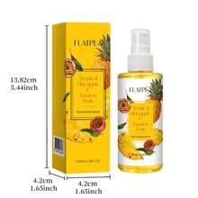 FLATPEA Tropical Pineapple Passion Fruit Perfume 100ml – Top Notes: Passion Fruit, Grapefruit, Pineapple, Citrus, Strawberry; Middle Notes: Peony, Orchid, Raspberry, Jasmine, Lily Of The Valley; Base Notes: Musk, Woody, Oakmoss – Body Spray - Pineapple - View 6