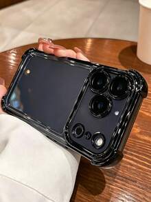 A Luxury Four-Corner Shockproof Phone Case, Suitable For IPhone 17 Pro, 16e, 16 Pro, 15, 14, 13, 12 And 11. This Back Cover Provides Comprehensive Protection, Perfect For World Cup And Independence Day Holidays. It Is A Perfect Gift For Friends, Family And Loved Ones, And An Excellent Gift Choice. - Titanium Gray - View 6
