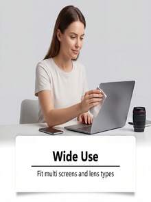 Screen Cleaning Spray For Phone, Computer, TV And Various Electronic Device Screens, Daily Cleaning, TV Screen Dedicated Cleaner, Laptop, Camera, Phone Screen, Monitor Dedicated Cleaner, Clear And Fast Stain Removal - Liquid - View 4