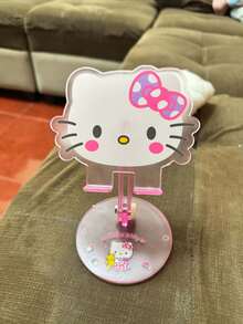 SANRIO New Hello Kitty Phone Stand, Slouchy Multi-Function DIY Adjustable Desktop Support Stand, Suitable For Watching TV Programs, Perfect Birthday And Christmas Gift (Only Applicable To Phone Stand) - A - View 11