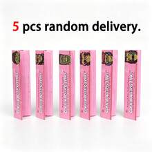 5入裝 粉色卡通大猩猩捲菸紙 32張/包 插畫薄款 110MM長 抽菸配件 - 查看 9