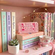 Book Club Decorative Ticket Tokens - 8 Unique Aesthetic Scroll Style Decor, Suitable For Bookshelves, Desks And Reading Corners, Durable Plastic Collectible Tokens, Perfect Gift For Book Lovers And Readers - A - View 7
