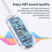 KZ 二合一蓝牙5.3音频接收器/发射器，HiFi立体声无线适配器，带3.5mm AUX接口和麦克风，兼容汽车、飞机、电视、电脑、扬声器等设备。 - 2-In-1 Adapter - 查看 11