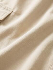 glestore Quần túi hộp nam phong cách vintage, dáng thể thao thoải mái, thời trang và đa năng - Màu be - Xem 6