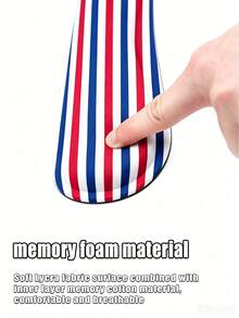 3-Color Striped Mouse Pad, Wrist Rest Mouse Pad, Keyboard Wrist Pad, Non-Slip Rubber Bottom, Smooth Fabric, Relieves Wrist Pain And Fatigue, Office Computer Typing Mouse Pad, Suitable For Gaming, Learning And Office Use - View 5