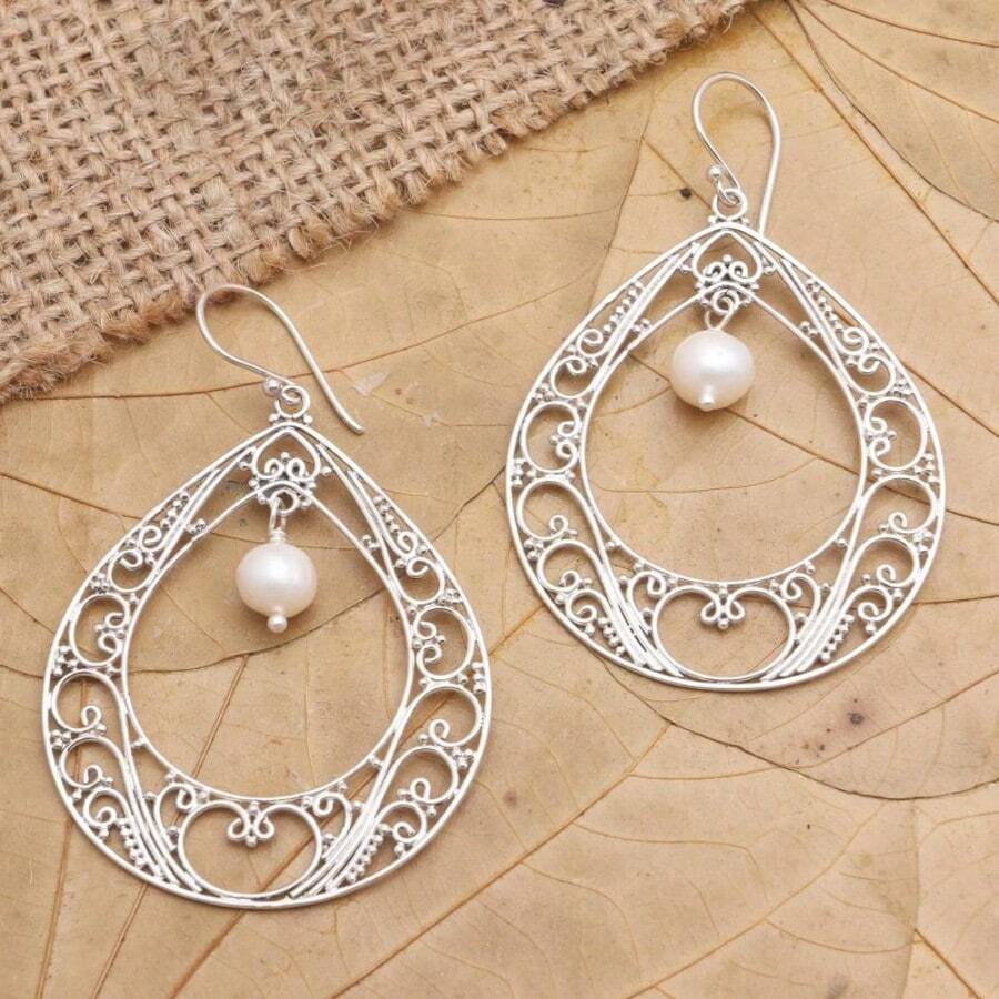 Bohemian Style Earrings For Women, Suitable For Daily Commute, Dating, Niche Atmosphere, Fashionable Creative Party Jewelry, Valentine's Day Gift For Girlfriend, Family, Friends - Silver - View 1