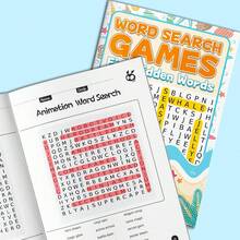 Word Search Puzzle Activity Book, Improve Focus And Language Skills By Finding And Circling Words, Perfect For Home, Work Breaks Or Travel - Word Search Workbook - View 12