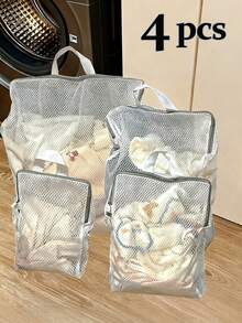 1件/4件/6件 3D洗衣袋 衣物洗衣袋 獨特3D結構提供充足衣物空間 有效減少洗衣機攪動衝擊 防止內衣鋼圈變形、衣物纏繞與磨損 讓精緻衣物享有手洗般的呵護 3D結構強化水流循環 使洗衣精更易滲透與沖洗 殘留更少 細網過濾毛屑 防止黏附衣物 - 多色 - 查看 20