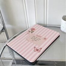 1件書本式翻蓋桌面支架保護殼，相容 iPad Pro (M5)/Air (M3)/11"(A16)/10.9/10.2/Air 5th Gen/Pro11/10th Gen/10.9 Inch 2022 智慧保護殼/Air 13(M3 2025)/Air 11(M3 2025)/11(A16 2025)/Galaxy Tab S10+/S9/A9，自動休眠/喚醒功能，相容 6/6pro/7/68pro - 彩色 - 查看 5