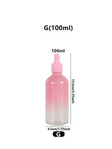 1pc/2pcs/5pcs 5ml-100ml Graduated Dropper Bottle, Reagent Eye Drops Glass Essential Oil Liquid Dropper Bottle, Refillable Travel Perfume Bottle Container, Cosmetics, Vanity, Travel, Cheap, Makeup Tools, Cheap Goods, Gift, Women's Gift, Travel Bottles - View 7