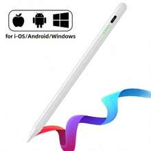High Compatibility Touch Pen, Compatible With 95% Of Touchscreen Devices On The Market For IPhone/Android/Sa Msu Ng/ Phones & Tablets. Includes 2 Replacement Tips & Type-C Charging Cable. Smooth Writing With High Precision, Suitable For Use Across Multiple Devices With Different Operating Systems. Versatile For Various Scenarios . Relaxes Fingers And Enhances Accuracy - Multicolor - View 3
