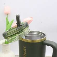 Stanley 40oz Classic ProTour Flip Tumbler Vacuum Temp Lock Sweat-Proof Lightweight Travel Mug Cypress Green - 軍綠色 - 查看 3