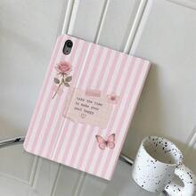 1件書本式翻蓋桌面支架保護殼，相容 iPad Pro (M5)/Air (M3)/11"(A16)/10.9/10.2/Air 5th Gen/Pro11/10th Gen/10.9 Inch 2022 智慧保護殼/Air 13(M3 2025)/Air 11(M3 2025)/11(A16 2025)/Galaxy Tab S10+/S9/A9，自動休眠/喚醒功能，相容 6/6pro/7/68pro - 彩色 - 查看 6