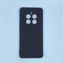 Funda de teléfono para 15, disponible en estilos transparente a prueba de golpes y negro mate. Hecha de material TPU, cuenta con diseño de protección de lente de cámara, resistente a arañazos y absorbente de golpes, sensación cómoda al tacto. Funda de teléfono transparente a prueba de golpes, funda de teléfono transparente absorbente de golpes - Negro - Ver 56