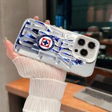 1 Unit Magnetic Phone Case, Soft TPU Edges And PET+PC Back, IMD Technology, Glossy Multicolor Laser Design, Contrasting Camera Frame, Full Protection Against Drops, Anti-Fingerprint, Scratch Resistant And Precise Fit. Compatible With IPhone, Galaxy, And . MXCYCXK301 - CYCX-wH-mXCYCXK301 - View 5