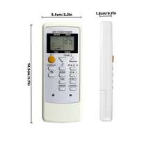 適用於 Sharp 便攜式冷氣 CV-P09LX CV-P10LC CV-P10MC CV-P10NC CVP10NC-D CVP10NC-R CV-P10PC CVP10PC-D CVP10PC-R CV-P10RC 的替換遙控器 - 查看 2