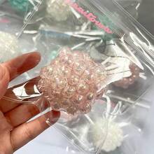 1PC-2026 New Creative Pop Bead Squeeze Ball Stress Relief Toy, Shapeable Pop Bead Squeeze Ball Pearl Handmade Ball, Squishy, Hot-Selling Original, Perfect Gift, Birthday Gift, Ideal Gift, Surprise Gift, Holiday Gift, Best Gift, Gift, Christmas Gift, Exquisite Gift For Game Lovers, Gift - Multicolor - View 9