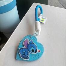 Disney 1件迪士尼卡通史迪奇圖案掛飾，中性款，編織腕帶包包吊飾，適用於背包、手提包及其他裝飾，主題節日生日派對小禮物 - 彩色 - 查看 9