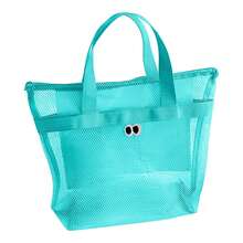 YIYIQCSJ 1 Bolsa de almacenamiento de gran capacidad para niños – Mochila de nylon transpirable con cordón, adecuada para la playa, la piscina y actividades al aire libre - Multicolor - Ver 8