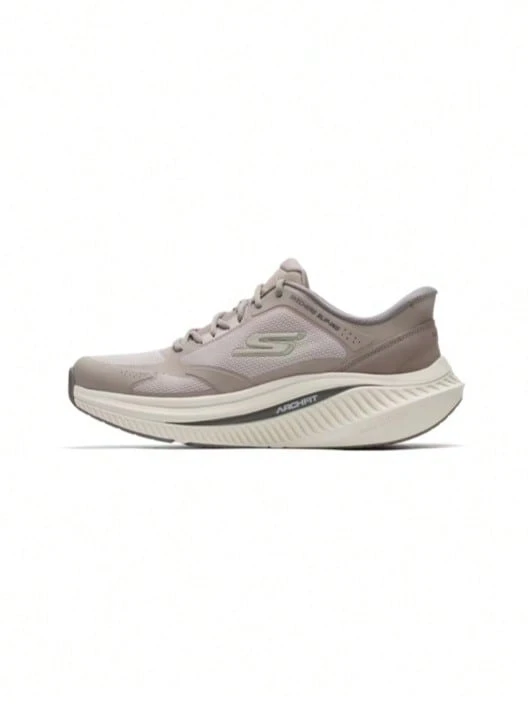 Skechers Men's Low-Top Lightweight Comfortable Breathable Walking Sneakers - Taupe - View 1