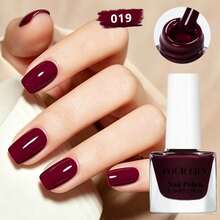 FOUR LILY 6.3ml Kuteks Kuku Berbasis Air yang Dapat Dikupas, Tanpa Perlu Dipanggang, Cepat Kering, Tahan Lama, Cocok untuk Salon, DIY, dan Penggunaan di Rumah, Tersedia Berbagai Warna - MultiWarna - View 35
