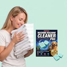 OUHOE Washing Machine Cleaning Tablets, Bathroom Living Room Balcony Remove Limescale, Residue, Dirt, Rust And Odor, Deep Cleaning, Extra Large Pack, Deep Cleaning Washing Machine Cleaner, Back To School Gift, Gift For Family And Friends Holiday Gift (Randomly Sent New And Old Models) - Mix - View 5