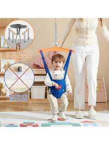 Cradling Baby Jumper Swing With Ceiling Hook - Multicolor - View 5