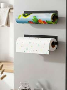 Tempat Tisu Dapur Magnetik untuk Kulkas - Magnet Perekat Kuat, Mudah Digunakan dengan Satu Tangan, Tidak Perlu Pengeboran untuk Pemasangan di Dinding, Cocok untuk Kulkas, Dapur dan Kamar Mandi, Aksesori Dapur Hemat Ruang - View 10