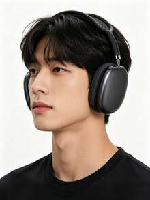 REMAX Tai nghe chụp tai RB-300HB thời lượng sử dụng lâu dài, công nghệ Bluetooth 5.4 tiết kiệm năng lượng, sạc nhanh, âm thanh chất lượng cao, vừa vặn thoải mái, màu đen Yadan - Yadan Đen - Xem 2