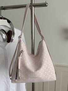 Large Capacity Korean Style Backpack New Crossbody Bag Fashion Versatile Commuter Shoulder Tote Bag - Multicolor - View 8