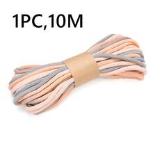 3/5mm Thick Polyester Braided Rope Solid Color Rope Suitable For Weaving Crafts Phone Lanyards, DIY Projects, Outdoor Camping, Pet Leashes - Solid Color - View 20