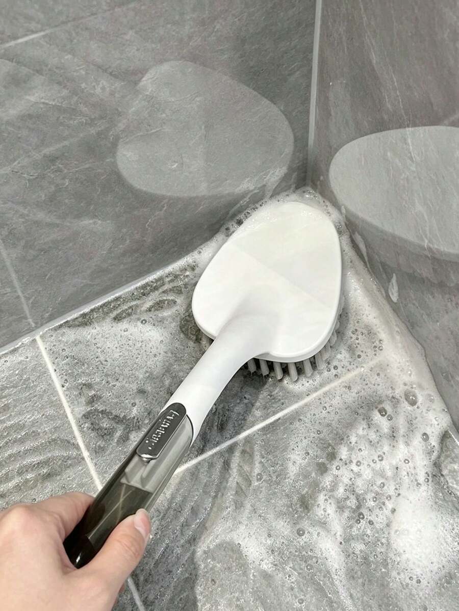 1件家用浴室清潔刷,多功能縫隙刷,適用於角落、地板縫隙和鞋子 - 多色 - 查看 1